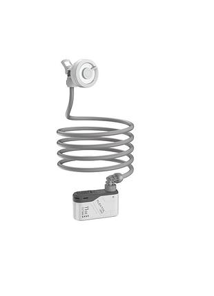 Душ портативний з насосом на акумуляторі flextail max shower із чохлом, білий