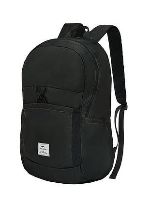 Рюкзак компактный сверхлегкий naturehike nh17a017-b yunyan, 30 л, черный