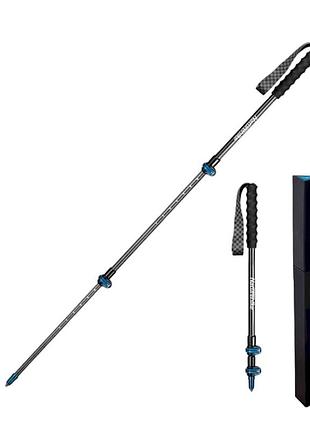 Треккинговая палка naturehike st10 nh19s010-t, 110 см, голубая