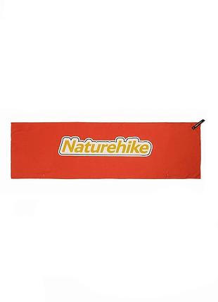 Полотенце быстросохнущее naturehike cnk2300ss011, 100*30, оранжевый