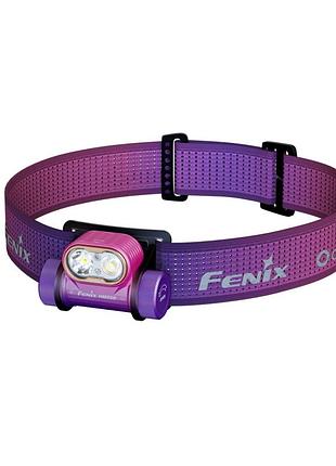 Ліхтар налобний fenix hm55r, рожевий