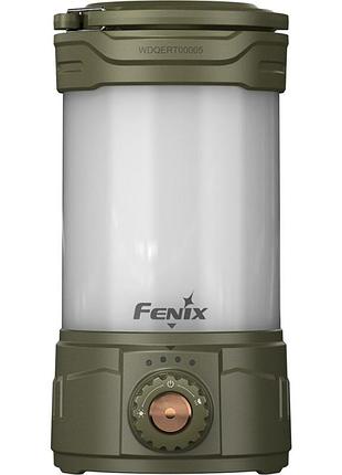 Фонарь кемпинговый fenix cl26r pro, темно-зеленый