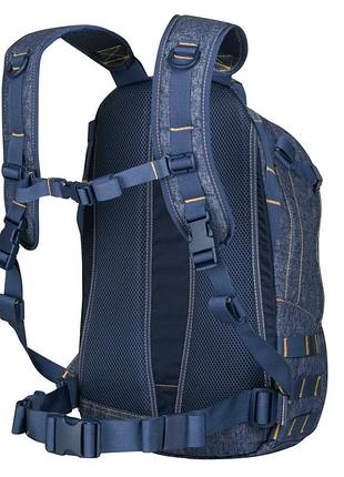 Рюкзак edc 21л helikon-tex backpack - nylon polyester blend - melange grey 6