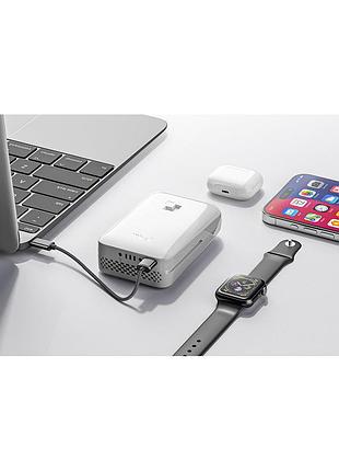 Акумуляторний кущоріз litheli, живлення від павербанку (умб litheli power bank 10000 mah, 45 w, 2а в комплекті) 6