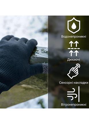 Перчатки водонепроницаемые dexshell thermfit 3.0 gloves, черные, размер xl 10
