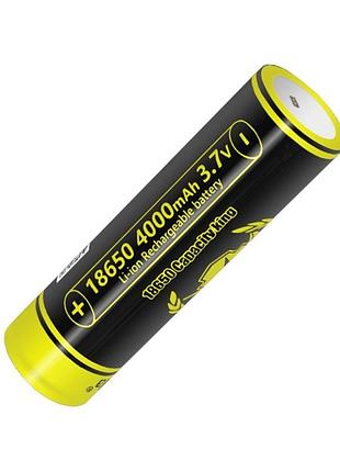 Акумулятор liitokala king4000-jt 18650 на 4000 mah