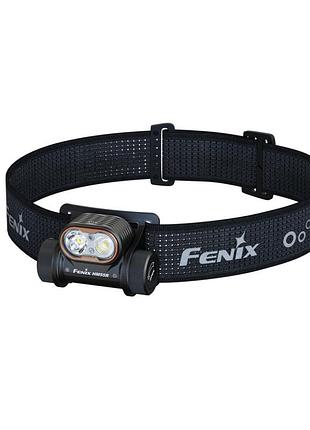 Ліхтар налобний fenix hm55r, чорний