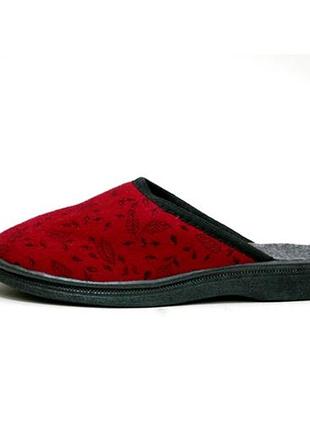 Тапочки домашні жіночі кімнатні червоні