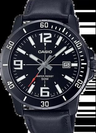 Годинник чоловічий casio timeless collection mtp-vd01bl-1b