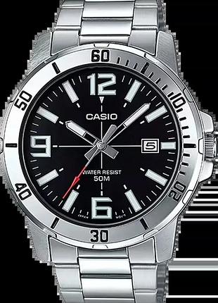 Годинник чоловічий casio timeless collection mtp-vd01d-1b