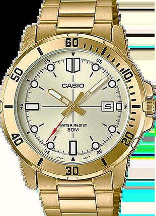 Годинник чоловічий casio timeless collection mtp-vd01g-9e