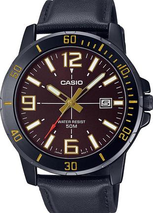 Годинник чоловічий casio timeless collection mtp-vd01bl-5b