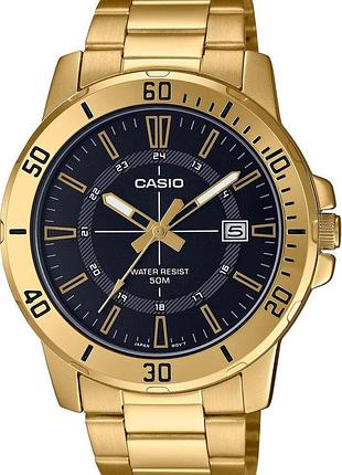 Годинник чоловічий casio timeless collection mtp-vd01g-1c