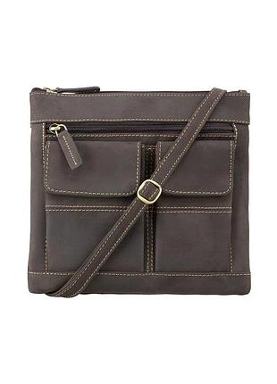 Сумка visconti 18608 slim bag (oil brown)