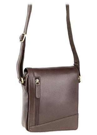 Сумка чоловіча visconti s7 messenger bag a5 (brown)