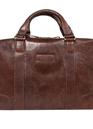 Cумка чоловіча для ноутбука 15 ashwood g34 brandy (коричневий)