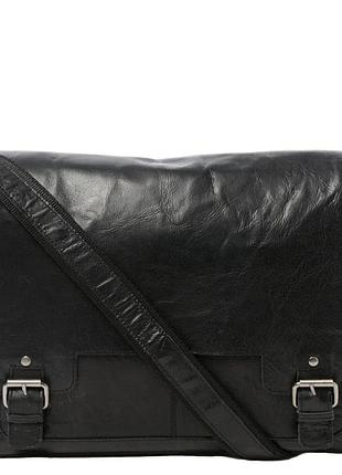 Сумка чоловіча для ноутбука 15,5 ashwood 8343 black (чорний)