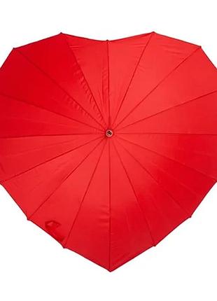 Парасолька жіноча fulton heart walker-1 uv l909 red (червоний)