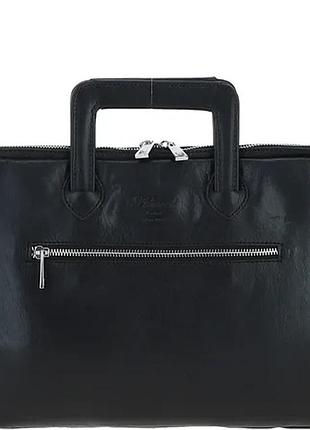 Сумка чоловіча для ноутбука 13 ashwood pl45 black (чорний)