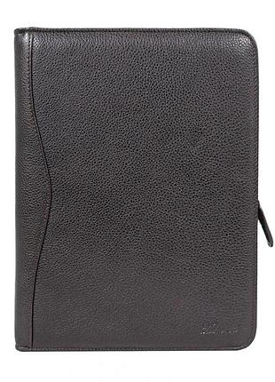 Папка ashwood a4 zip brown