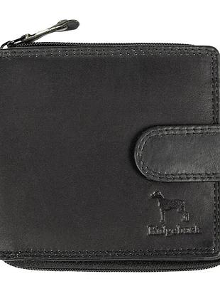 Гаманець шкіряний чоловічий ridgeback jbnc43mn black (чорний)