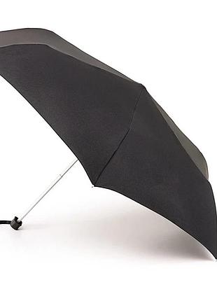 Парасолька fulton miniflat-1 l339 black (чорний)