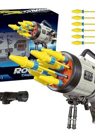 Бластер cq-854 на акумуляторі, в коробці р.49x17,5x34 см yg toys