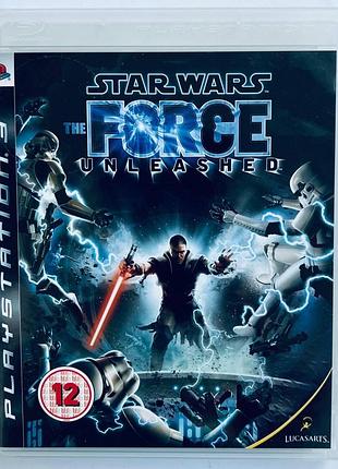 Star wars the force unleashed, б/у, английская версия - диск для playstation 3