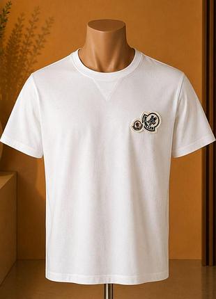 Moncler double logo patch t-shirt