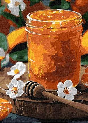 Картина за номерами - мандариновий мед ©art_selena_ua