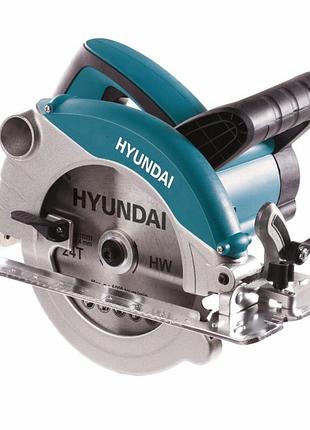 Циркулярная пилка hyundai c 1500-190 1300 вт 190 мм с параллельным упором