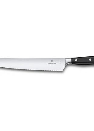 Нож хлебный victorinox grand maitre – длина клинка 26 см (модель vx77433.26g)