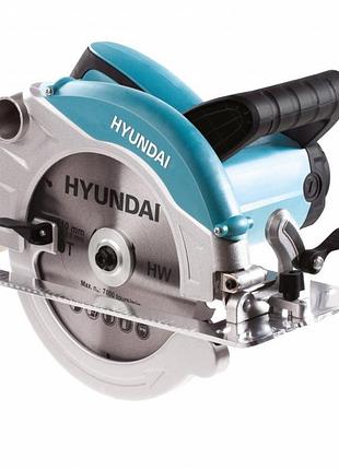 Циркулярная пилка hyundai c 1800-210 1800 вт 210 мм с параллельным упором