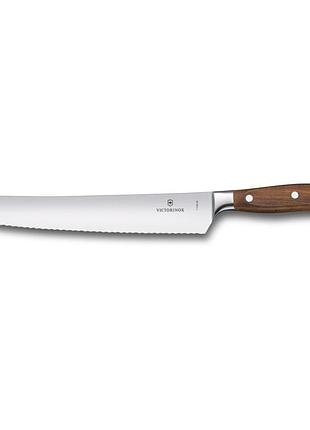 Нож для хлеба victorinox grand maitre wooden, 26 см (vx77430.26g)