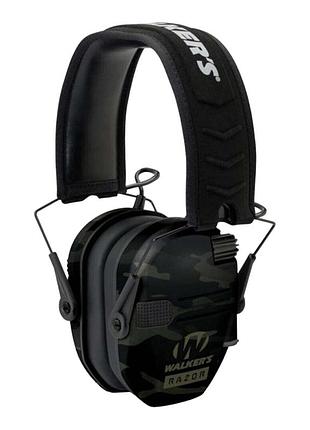 Наушники тактические активные шумоподавляющие walker's razor slim gwp-rsem-mccg multicamblack