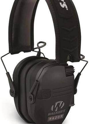 Наушники тактические активные шумоподавляющие walker's razor slim gwp-rsem black