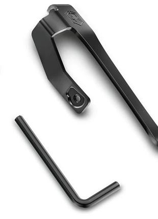 Клипса-крепеж victorinox swisstool spirit bs vx30240.3b1, черная, блистер, 5.9×1.5×1.7 см