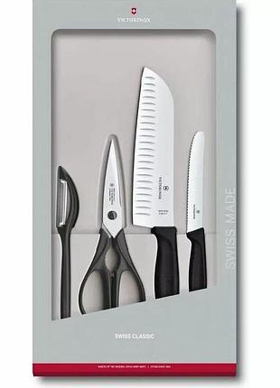 Набір кухонних ножів victorinox swissclassic kitchen set vx67133.4g