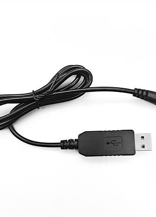 Кабель шнур usb 5v-9v 2.1mmx5.5mm male connector