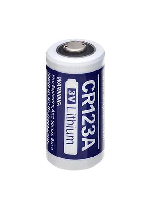 Цилиндрическая батарейка литиевая cr123a 1700mah 3v lithium
