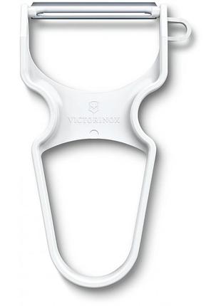 Овощечистка кухонная victorinox rapid белая, одно лезвие, модель vx60930