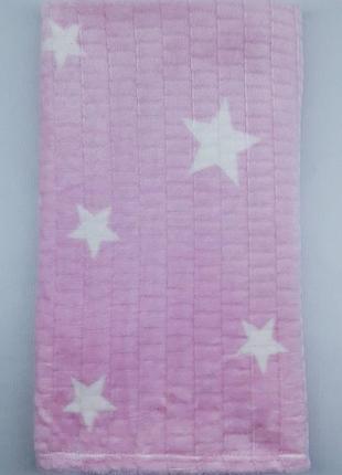 Плед детский colorful home shd-045c 100*105см(р) розовый