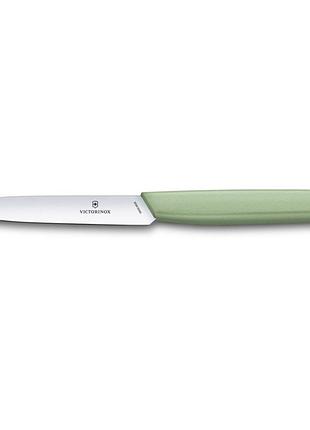 Ніж для овочів victorinox swiss modern, 10 см, зелений (vx69006.1042)