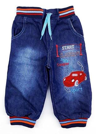 Зимові джинси aynur baby 1336/4 74см(р) синій