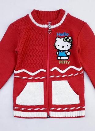 Кофта в'язана дитяча kids wear 12584 86см 92см(р) червоний