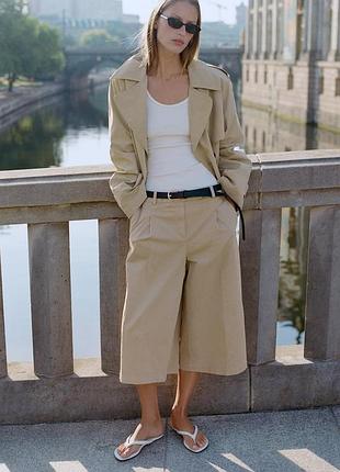 Актуальний короткий тренч zara