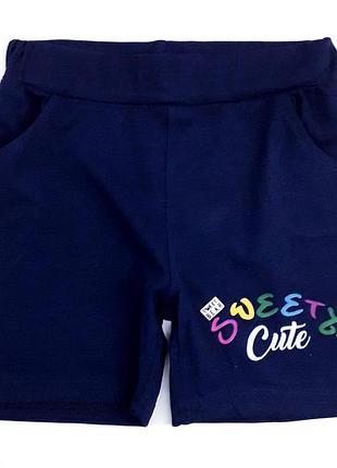 Шорты детские для девочки hasan baby 0843 146см(р) синие