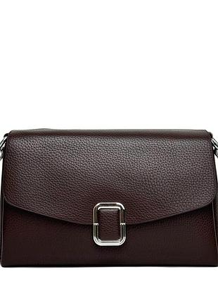 Сумка жіноча крос-боді штучна шкіра коричневий арт.2897 brown yadier (54)