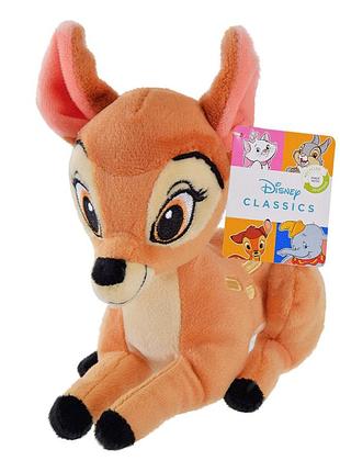 Мягкая игрушка "бемби" pdp2200105 серия disney classics, 17 см