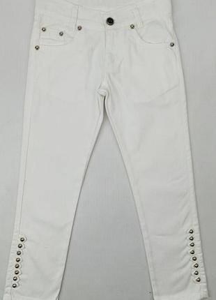 Джинсы детские caplin 6053 140см(р) белый
